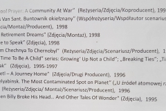 Filmografia Sławomira Grünberga cz.5