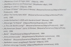 Filmografia Sławomira Grünberga cz.7