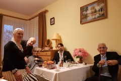 Od lewej: Ryszarda Gozdowska,  Zdzisław Zaczyk, Agnieszka Byrska-Zaczyk, Oskar Świtała, Witold Sadowy