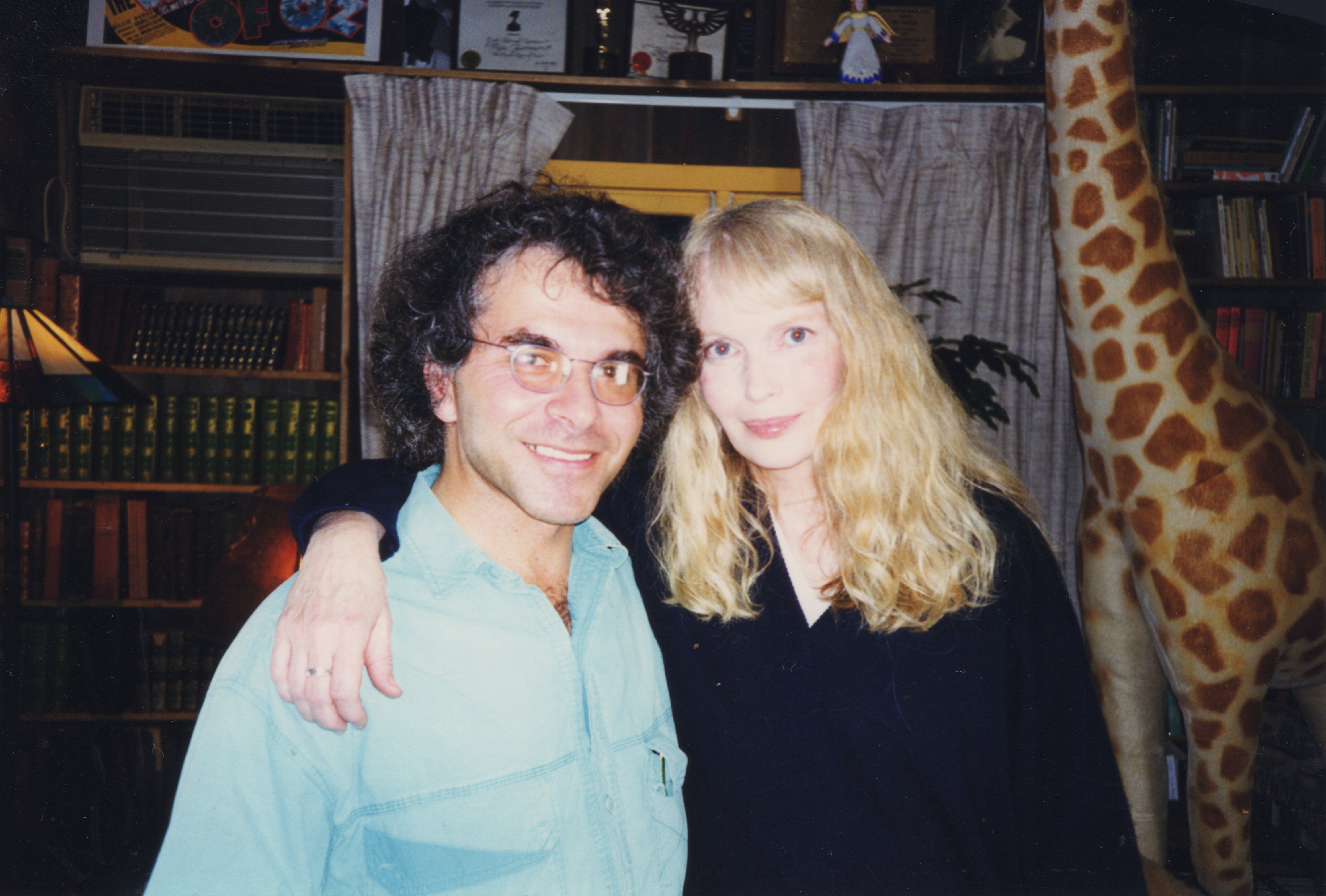 Sławomir Grünberg i Mia Farrow