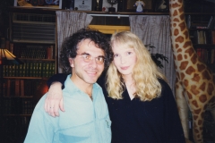 Sławomir Grünberg i Mia Farrow