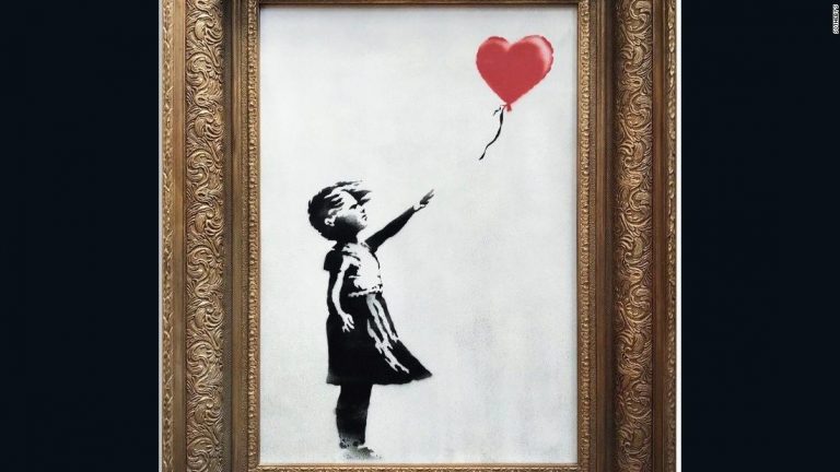 Cenny obraz pocięty na kawałki – Banksy znów szokuje
